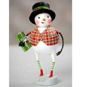 Lori Mitchell "Willy Winter Snowman" Christmas Series Collectible NEW